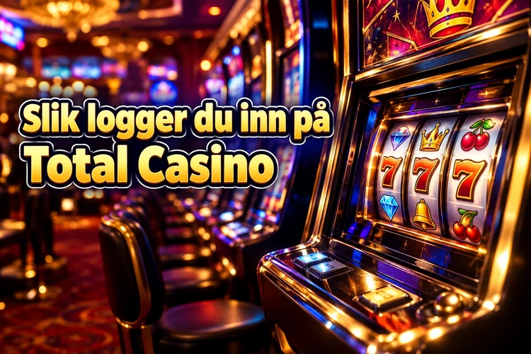 Slik logger du inn på Total Casino