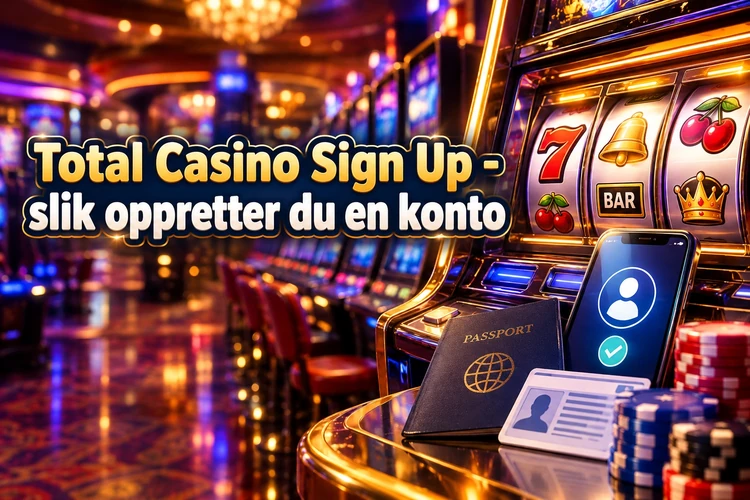 Total Casino Sign Up - slik oppretter du en konto